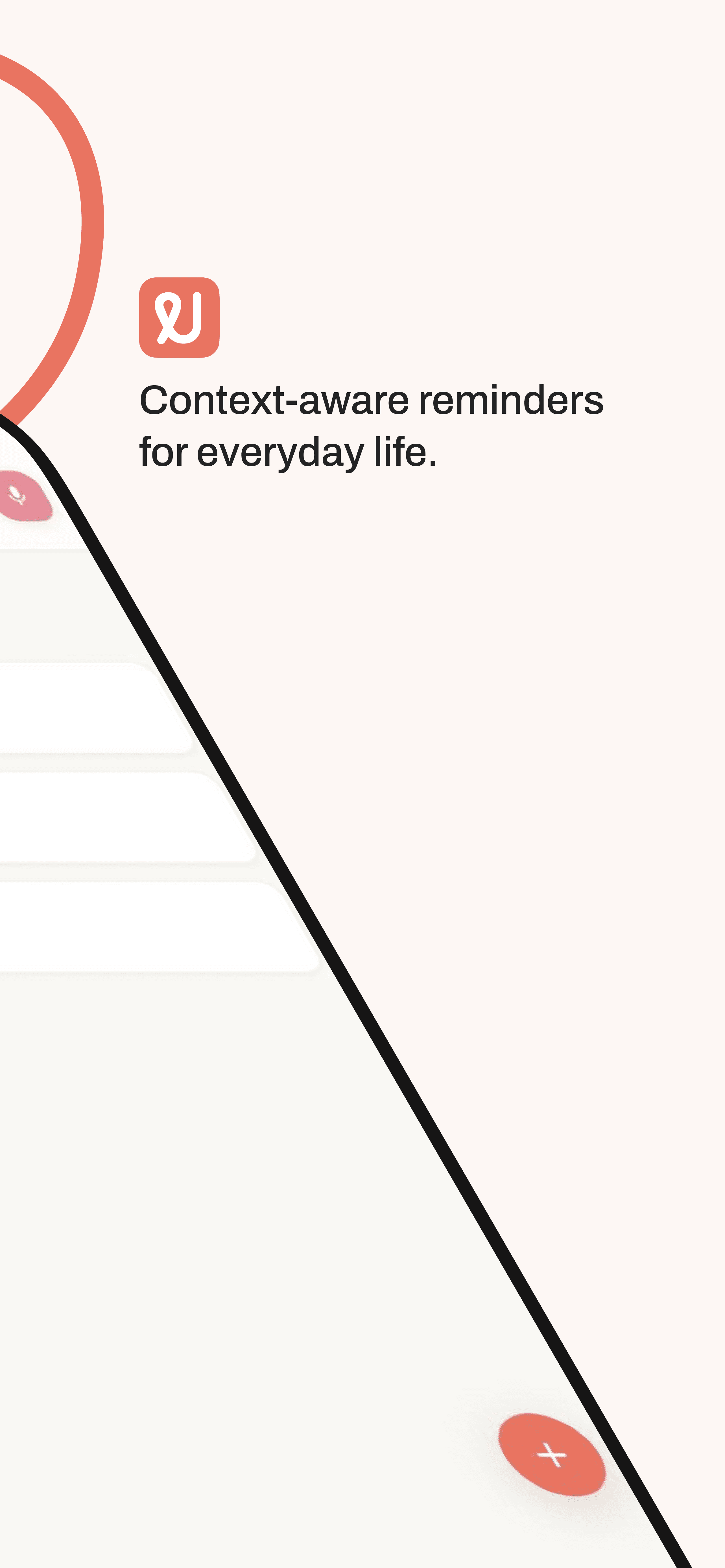 Until app on iPhone showing your reminders